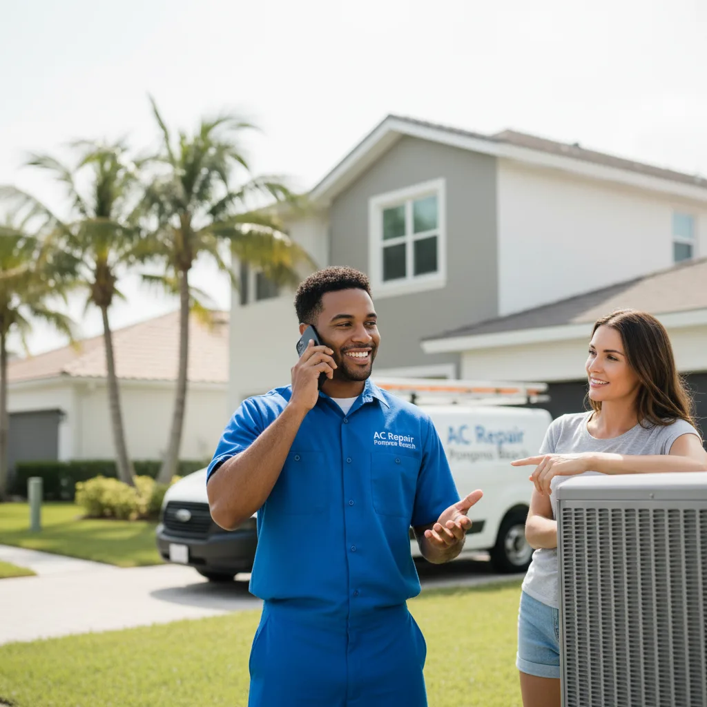 AC Repair Pompano Beach customer support in Clearwater